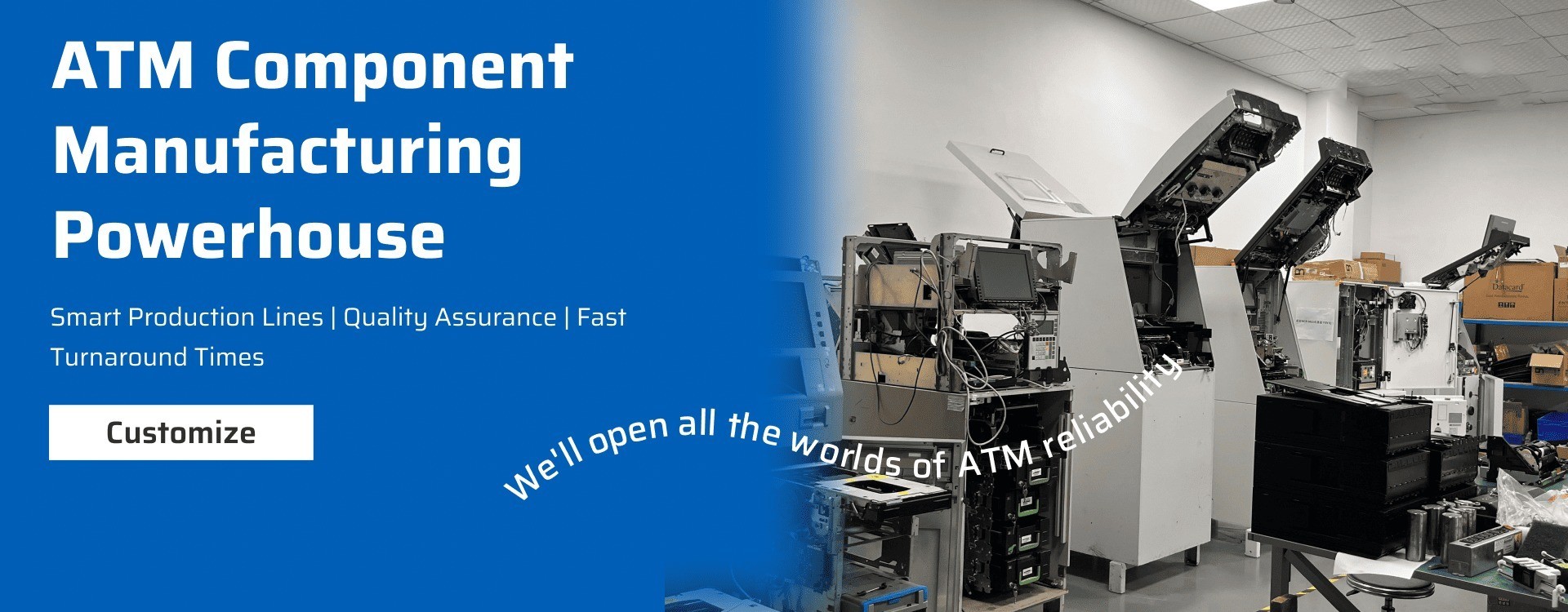 ποιότητας Μέρη Diebold ATM εργοστάσιο